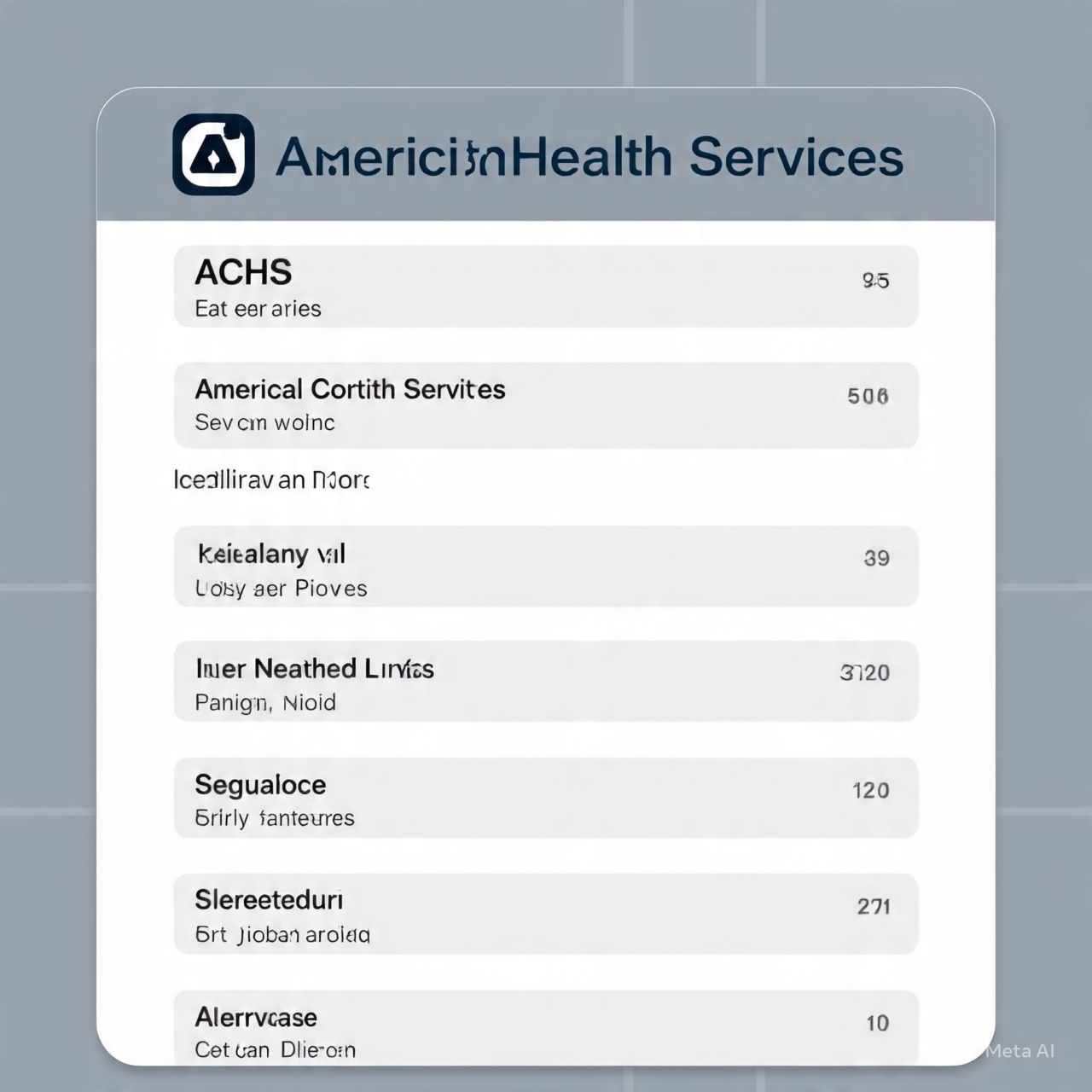 Comparison of ACHS to Other Prison Healthcare Providers.