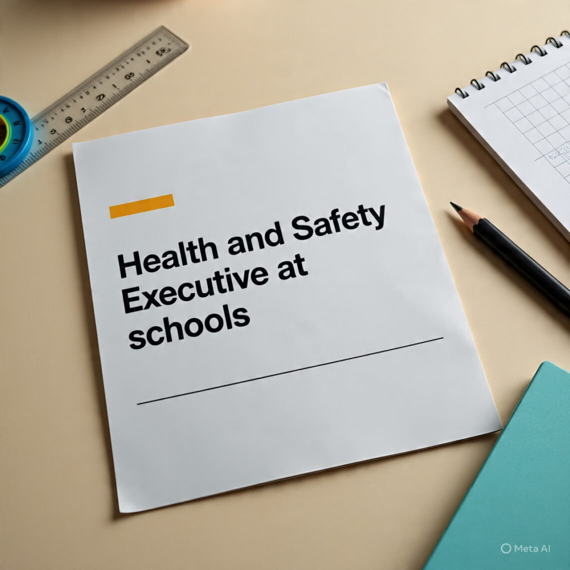 Health and Safety Executive at schools a comprehensive guide.