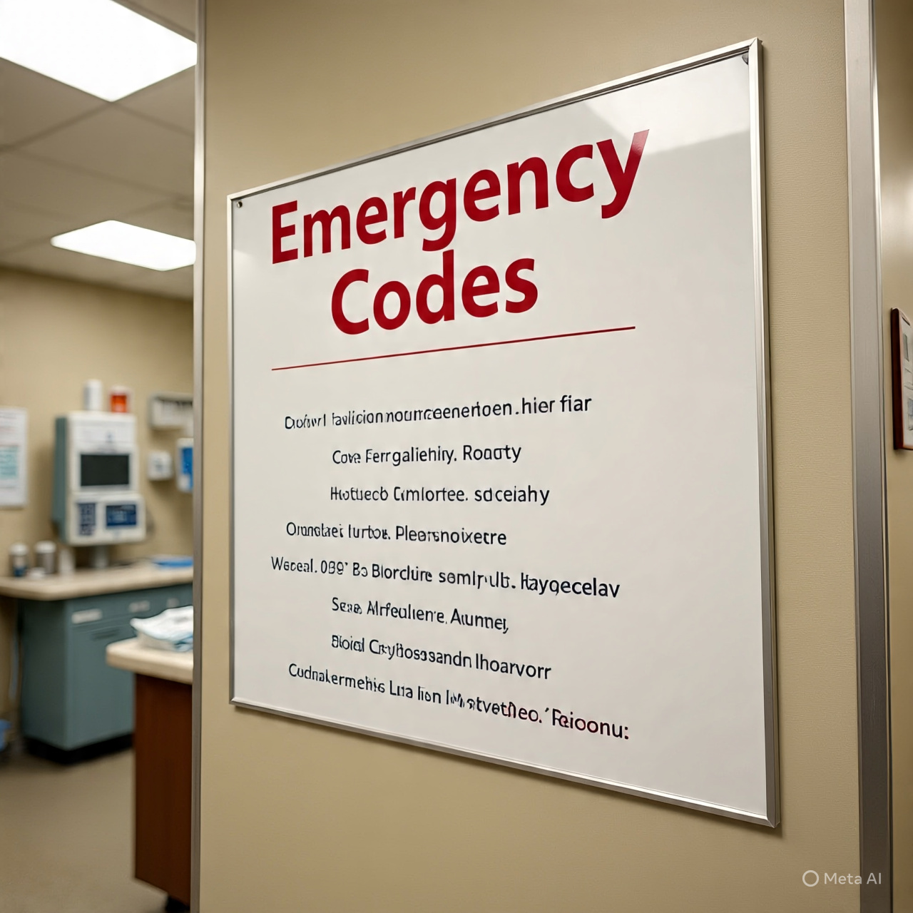 Introduction to Hospital Emergency Codes